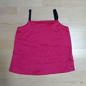 Hot pink blouse